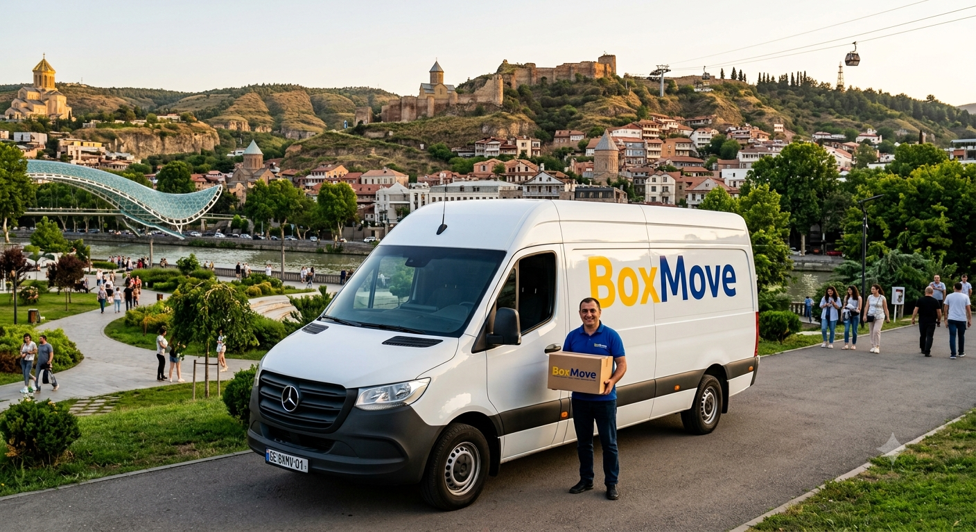 Фургон BoxMove в Тбилиси
